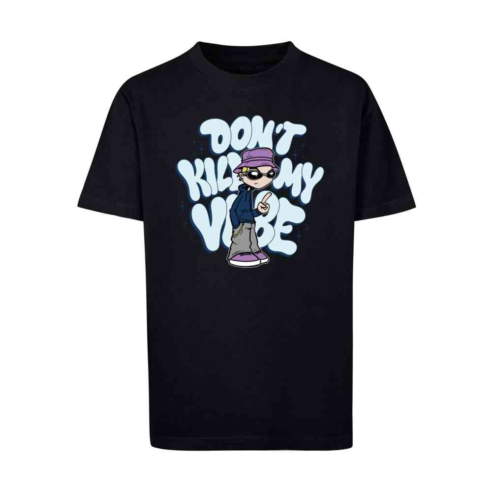 Mister Tee - Kids Don't Kill My Vibe Kinder TShirt - Schwarz
